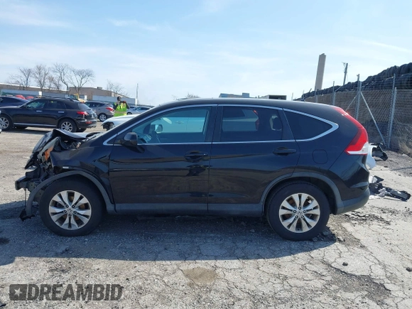 2014 Honda CR-V EX with VIN 5J6RM4H51EL085384, listed as a IAAI auction lot 41800119 with 171,683 mi miles. Bid and sale history available at carsss.com. Image 15.