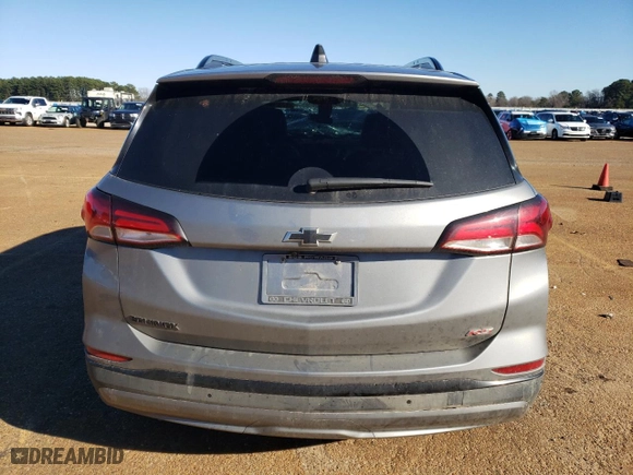 2024 Chevrolet Equinox RS with VIN 3GNAXMEG5RS115803, listed as a Copart auction lot 87407094 with 43,059 mi miles and Salvage Title. Bid and sale history available at carsss.com. Image 6.