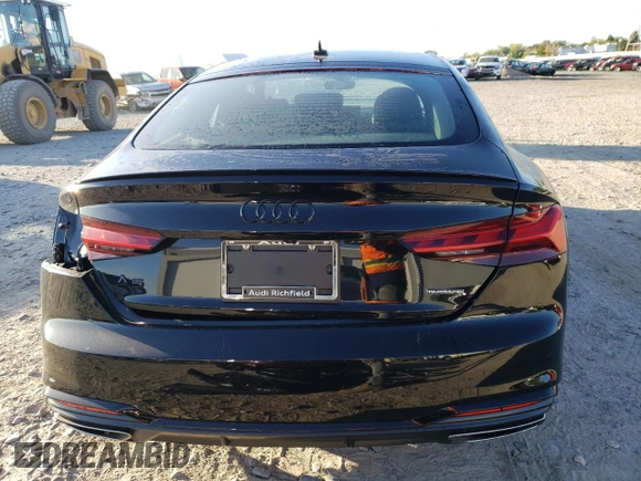 2023 Audi A5 Sportback S line Premium Plus with VIN WAUFACF57PA065182, listed as a Copart auction lot 70281823 with 467 mi miles. Bid and sale history available at carsss.com. Image 6.