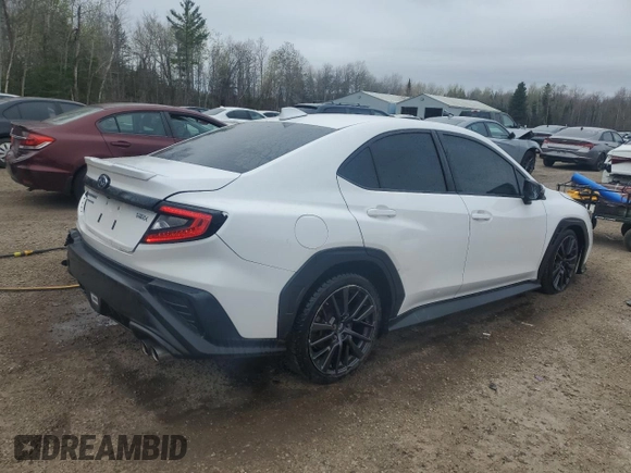 2022 Subaru WRX Limited with VIN JF1VBAL68N9005557, listed as a Copart auction lot 54220445 with 63,016 mi miles and Salvage title. Bid and sale history available at DreamBid. Image 3.