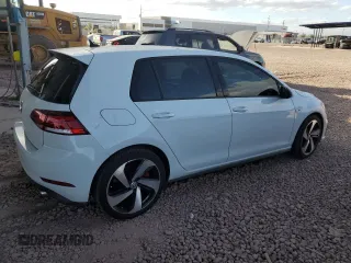 2020 Volkswagen Golf GTI S with VIN 3VW6T7AU0LM005855, listed as a Copart auction lot 48200325 with 63,553 mi miles and Salvage Title. Bid and sale history available at carsss.com. Image 3.
