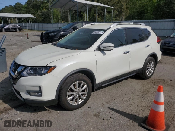 2017 Nissan Rogue SV with VIN KNMAT2MV1HP505044, listed as a Copart auction lot 49276315 with 84,234 mi miles and Salvage Title. Bid and sale history available at DreamBid. Image 1.