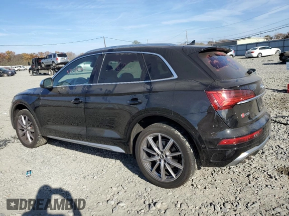 2022 Audi SQ5 Prestige with VIN WA1C4AFY4N2051396, listed as a Copart auction lot 78709754 with 30,752 mi miles and Salvage Title. Bid and sale history available at carsss.com. Image 2.