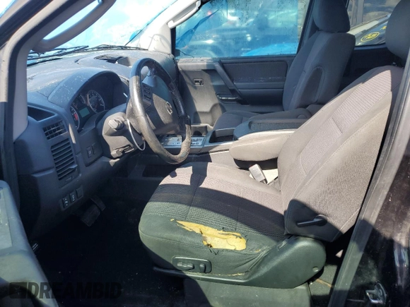 2008 Nissan Titan SE with VIN 1N6BA06A48N312808, listed as a Copart auction lot 72218694 with 358,137 mi miles and Salvage Title. Bid and sale history available at carsss.com. Image 7.