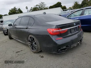 2017 BMW 7 Series 740i with VIN WBA7E2C56HG739456, listed as a Copart auction lot 64728303 with Not Provided miles and . Bid and sale history available at DreamBid. Image 2.