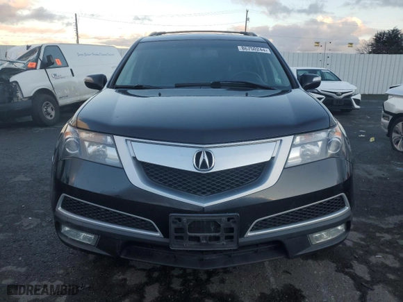 2011 Acura MDX with VIN 2HNYD2H22BH520458, listed as a Copart auction lot 86750244 with 147,669 mi miles and Salvage Title. Bid and sale history available at carsss.com. Image 5.