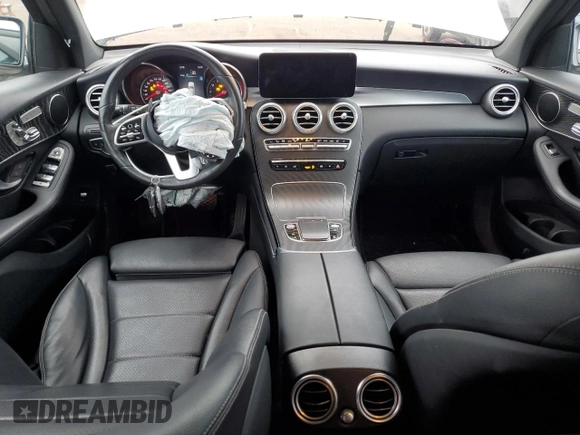 2021 Mercedes-Benz GLC 300 with VIN W1N0G8EB0MV264079, listed as a Copart auction lot 84790434 with 77,651 mi miles and Clean title. Bid and sale history available at DreamBid. Image 8.