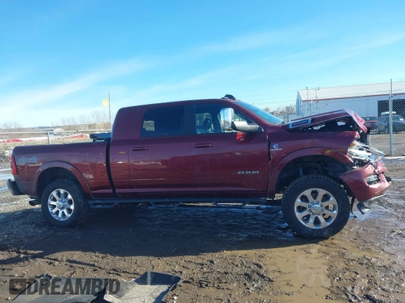 2019 Ram 2500 Laramie with VIN 3C6UR5NL8KG652913, listed as a IAAI auction lot 41611071 with 154,955 mi miles. Bid and sale history available at carsss.com. Image 13.