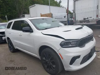 2021 Dodge Durango GT Plus z VIN 1C4RDJDG9MC757654, wystawiony jako IAAI lot #42314584 z przebiegiem 29 879 mil mil oraz . Historia ofert i sprzedaży dostępna na DreamBid. Obrazek 1.