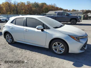 2019 Toyota Corolla Hatchback SE with VIN JTNK4RBEXK3059015, listed as a Copart auction lot 77062644 with 55,028 mi miles and Salvage Title. Bid and sale history available at carsss.com. Image 4.