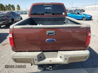 2008 Ford F-250 XL with VIN 1FTSW21R28EC23591, listed as a Copart auction lot 52433965 with 119,669 mi miles and Salvage title. Bid and sale history available at DreamBid. Image 6.