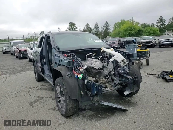 2017 Jeep Grand Cherokee Limited with VIN 1C4RJFBG6HC801902, listed as a Copart auction lot 58789455 with Not provided miles and Salvage title. Bid and sale history available at DreamBid. Image 15.