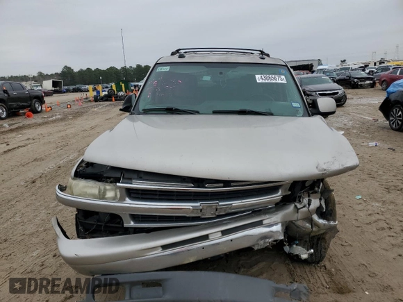 2005 Chevrolet Tahoe LS with VIN 1GNEC13T75R186414, listed as a Copart auction lot 43065675 with 267,169 mi miles and Salvage Title. Bid and sale history available at carsss.com. Image 5.