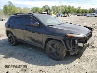 2016 Jeep Cherokee Limited with VIN 1C4PJMDS4GW305720, listed as a Copart auction lot 54432435 with 87,851 mi miles and Salvage Title. Bid and sale history available at carsss.com. Image 4.