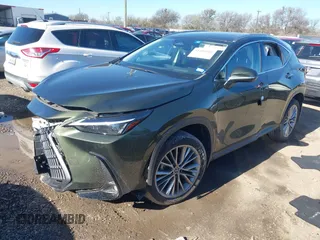 2022 Lexus NX with VIN JTJGGCEZ0N2001029, listed as a IAAI auction lot 41205502 with 26,124 mi miles. Bid and sale history available at carsss.com. Image 17.