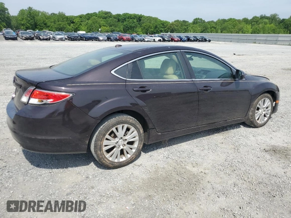 2009 Mazda 6 i Touring with VIN 1YVHP82A695M39748, listed as a Copart auction lot 55218185 with 150,813 mi miles and Salvage title. Bid and sale history available at DreamBid. Image 3.