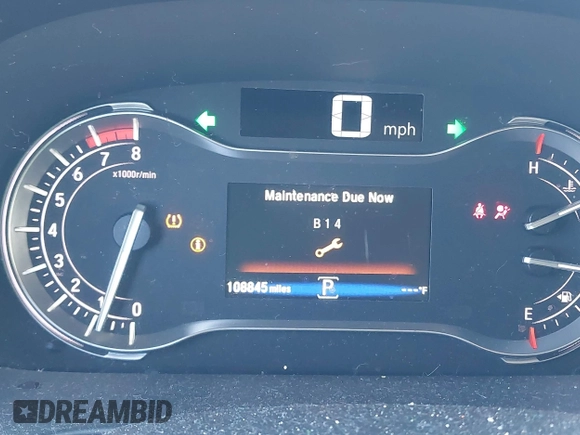2018 Honda Pilot EX-L with VIN 5FNYF5H50JB032898, listed as a IAAI auction lot 41613617 with 108,845 mi miles. Bid and sale history available at carsss.com. Image 7.