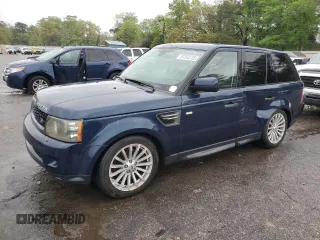 2011 Land Rover Range Rover Sport HSE with VIN SALSF2D47BA271899, listed as a Copart auction lot 51203735 with 168,620 mi miles and Salvage Title. Bid and sale history available at carsss.com. Image 1.