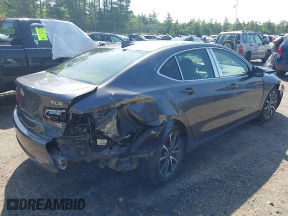 2017 Acura TLX V6 w/Technology Pkg with VIN 19UUB2F55HA005387, listed as a IAAI auction lot 42471236 with 134,909 mi miles and . Bid and sale history available at DreamBid. Image 4.