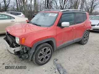 2016 Jeep Renegade Limited z VIN ZACCJADT1GPC76793, wystawiony jako Copart lot #47093365 z przebiegiem 129 838 mil mil oraz Szkoda całkowita • Salvage title. Historia ofert i sprzedaży dostępna na DreamBid. Obrazek 1.