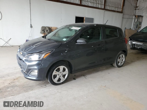 2020 Chevrolet Spark LS with VIN KL8CB6SA3LC462774, listed as a Copart auction lot 49787335 with 87,310 mi miles and Salvage Title. Bid and sale history available at DreamBid. Image 1.