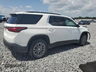 2022 Chevrolet Traverse LT Cloth with VIN 1GNERGKW2NJ124270, listed as a Copart auction lot 59809325 with 40,500 mi miles and Salvage title. Bid and sale history available at DreamBid. Image 3.