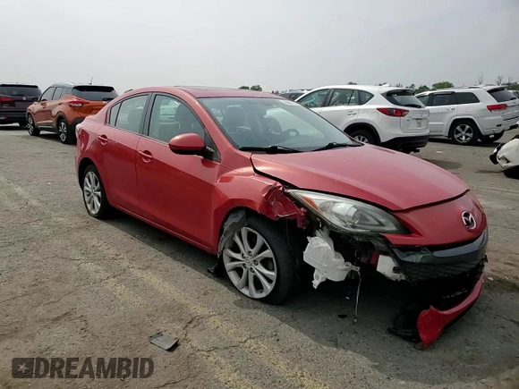 2010 Mazda 3 S Grand Touring with VIN JM1BL1S64A1348824, listed as a Copart auction lot 60801335 with 116,844 mi miles and Salvage title. Bid and sale history available at DreamBid. Image 13.