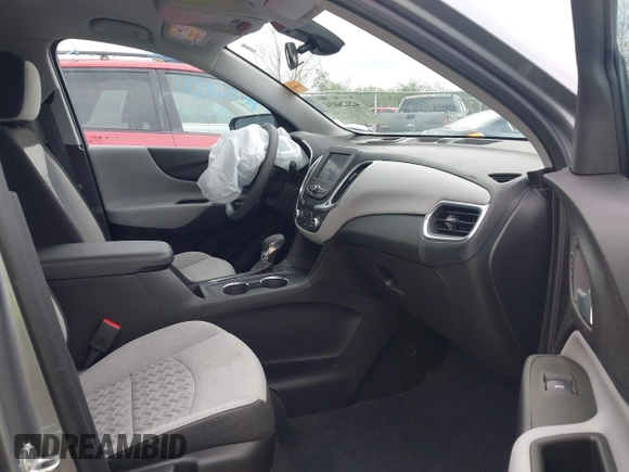 2023 Chevrolet Equinox LS with VIN 3GNAXHEG3PL157644, listed as a IAAI auction lot 42126834 with 18,942 mi miles and . Bid and sale history available at DreamBid. Image 5.