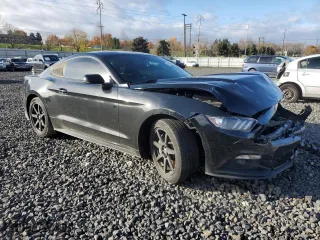 2016 Ford Mustang EcoBoost with VIN 1FA6P8TH6G5209610, listed as a Copart auction lot 81596054 with 45,362 mi miles and Salvage Title. Bid and sale history available at carsss.com. Image 4.