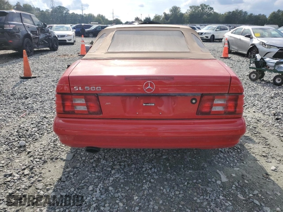 1999 Mercedes-Benz SL-Class with VIN WDBFA68F0XF183781, listed as a Copart auction lot 73665464 with 69,046 mi miles and Clean Title. Bid and sale history available at carsss.com. Image 6.