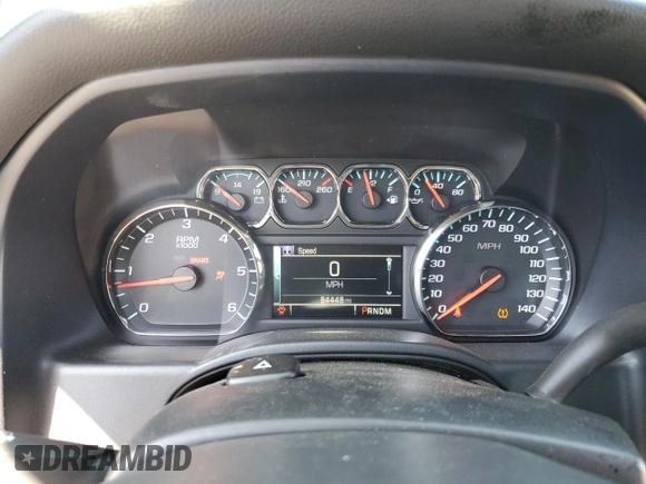 2014 Chevrolet Silverado 1500 LT with VIN 1GCVKREC1EZ370027, listed as a Copart auction lot 52674545 with 84,448 mi miles and Salvage Title. Bid and sale history available at DreamBid. Image 9.