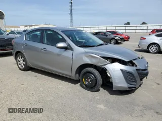 2011 Mazda Mazda3 i Touring with VIN JM1BL1VG7B1396999, listed as a Copart auction lot 54346755 with 45,961 mi miles and Salvage Title. Bid and sale history available at carsss.com. Image 4.