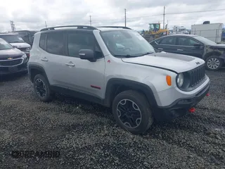 2016 Jeep Renegade Trailhawk with VIN ZACCJBCT6GPD99562, listed as a IAAI auction lot 42000809 with 181,830 mi miles and . Bid and sale history available at DreamBid. Image 1.