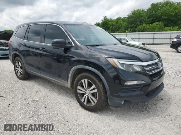 2017 Honda Pilot EX-L with VIN 5FNYF6H5XHB010939, listed as a Copart auction lot 59618625 with 178,375 mi miles and Salvage title. Bid and sale history available at DreamBid. Image 4.