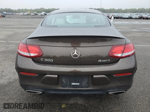 2017 Mercedes-Benz C 300 with VIN WDDWJ4KB6HF437903, listed as a Copart auction lot 56175645 with 74,715 mi miles and Salvage title. Bid and sale history available at DreamBid. Image 6.