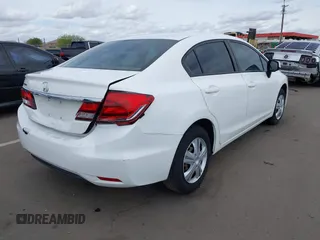 2013 Honda Civic LX with VIN 19XFB2F58DE093155, listed as a IAAI auction lot 41784537 with 138,934 mi miles and . Bid and sale history available at DreamBid. Image 4.