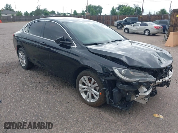 2015 Chrysler 200 Limited with VIN 1C3CCCAB3FN571794, listed as a IAAI auction lot 42557616 with 219,437 mi miles and . Bid and sale history available at DreamBid. Image 1.