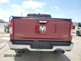 2020 Ram 1500 Big Horn with VIN 1C6RREBT7LN250920, listed as a Copart auction lot 50584455 with 69,109 mi miles and Salvage Title. Bid and sale history available at carsss.com. Image 6.