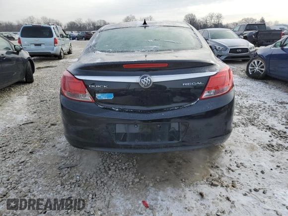2012 Buick Regal Premium 1 with VIN 2G4GS5EK8C9112440, listed as a Copart auction lot 41832215 with 155,095 mi miles and Salvage Title. Bid and sale history available at carsss.com. Image 6.