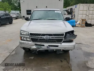 2007 Chevrolet Silverado 1500 LS with VIN 2GCEC13V871156523, listed as a Copart auction lot 53864385 with 385,053 mi miles and Salvage Title. Bid and sale history available at DreamBid. Image 5.