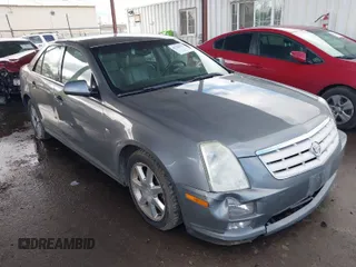 2005 Cadillac STS with VIN 1G6DW677X50185643, listed as a IAAI auction lot 41730111 with 218,764 mi miles. Bid and sale history available at carsss.com. Image 1.