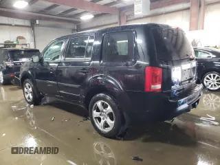 2012 Honda Pilot EX with VIN 5FNYF4H41CB001549, listed as a Copart auction lot 46063465 with 81,331 mi miles and Salvage Title. Bid and sale history available at DreamBid. Image 2.