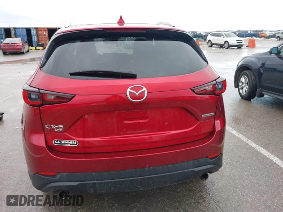 2023 Mazda CX-5 S Premium with VIN JM3KFBDM1P0258786, listed as a IAAI auction lot 41416947 with 28,157 mi miles and . Bid and sale history available at DreamBid. Image 17.