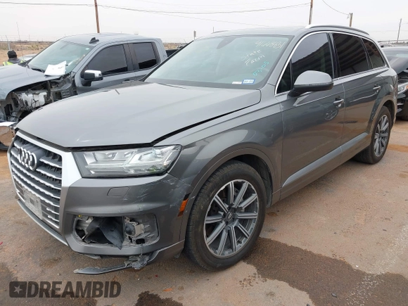 2017 Audi Q7 Premium Plus with VIN WA1LAAF7XHD037219, listed as a IAAI auction lot 41668831 with 114,444 mi miles. Bid and sale history available at carsss.com. Image 17.