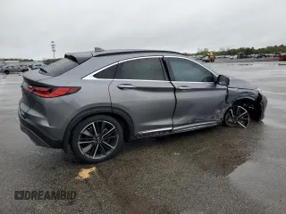 2023 Infiniti QX55 Luxe с VIN 3PCAJ5JR9PF124484, выставлен на аукционе Copart как лот 56116735 с пробегом 14 781 миль миль и Списание • Salvage title. История ставок и продаж доступна на DreamBid. Изображение 3.