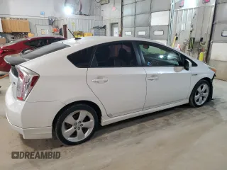 2012 Toyota Prius One with VIN JTDKN3DUXC5519864, listed as a Copart auction lot 43366925 with 209,021 mi miles and Salvage Title. Bid and sale history available at carsss.com. Image 3.
