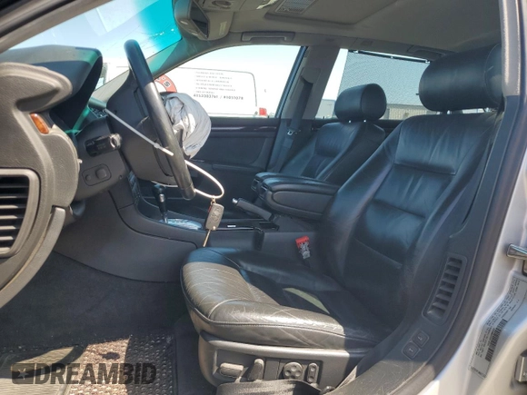 2002 Audi A8 with VIN WAUML44D62N008295, listed as a Copart auction lot 61276095 with 232,635 mi miles and Salvage title. Bid and sale history available at DreamBid. Image 7.
