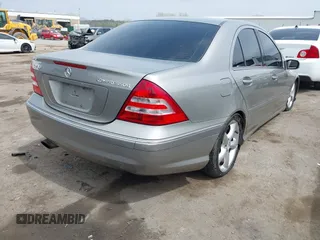 2005 Mercedes-Benz C 230 Kompressor with VIN WDBRF40J15A742736, listed as a IAAI auction lot 41936443 with 168,024 mi miles and . Bid and sale history available at DreamBid. Image 4.
