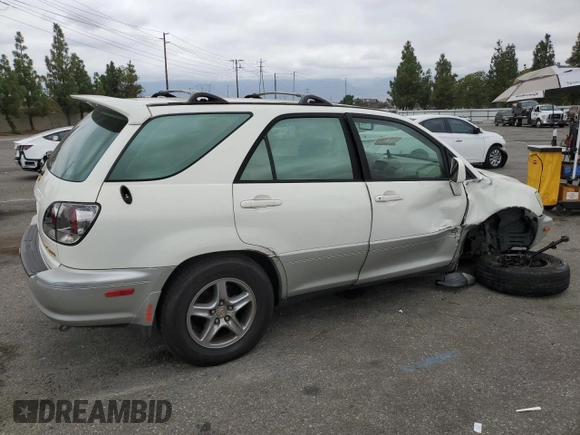 2002 Lexus RX 300 z VIN JTJGF10U220135051, wystawiony jako Copart lot #72284014 z przebiegiem 266 569 mil mil oraz Szkoda całkowita • Salvage title. Historia ofert i sprzedaży dostępna na DreamBid. Obrazek 3.