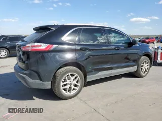 2024 Ford Edge SEL with VIN 2FMPK4J94RBA17047, listed as a Copart auction lot 49618415 with 21,047 mi miles and Salvage Title. Bid and sale history available at carsss.com. Image 3.